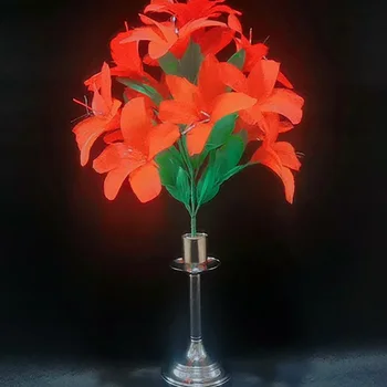 Lumanare cu Flori de YG Trucuri Magice Lumânare Aprinsă Dispare pentru Buchet Magia Până Aproape de Stadiul de Iluzii, Trucuri de Mentalism elemente de Recuzită