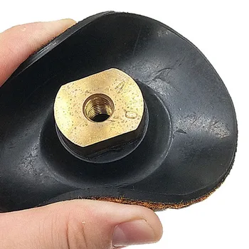 Lustruire Suport Cauciuc Suport Pad de Slefuire Disc Negru Pentru Polizor unghiular M10 M14 Cauciuc Și Metal în formă Specială de Lustruire Noi