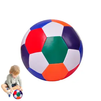 Minge de fotbal Moi Mici Mingi de Fotbal Pentru Copii Umplute Soccerball Rezistente la Uzură Moale Jucărie de Fotbal Pentru Ziua de nastere Ziua copilului