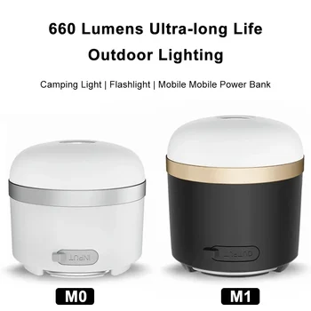 Portabil Camping Lanternă Reîncărcabilă Lanterna Impermeabil în aer liber Reflector Lampă de Urgență cu Magnetic pentru Drumeții, Pescuit