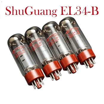 ShuGuang EL34-B cu tuburi Vidate DIY Audio HIFI Supapa Înlocuiește 6CA7 EL34B 6P3P 5881 6550 KT88 EL34M EL34 de Electroni Tub Amplificator Kit